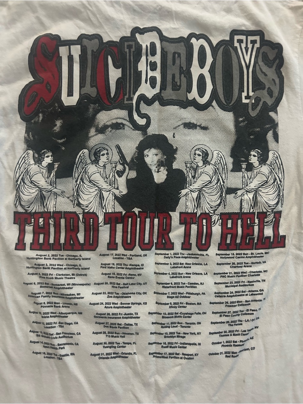$uicideboy$ grey day tour tee - Picture 7 of 7